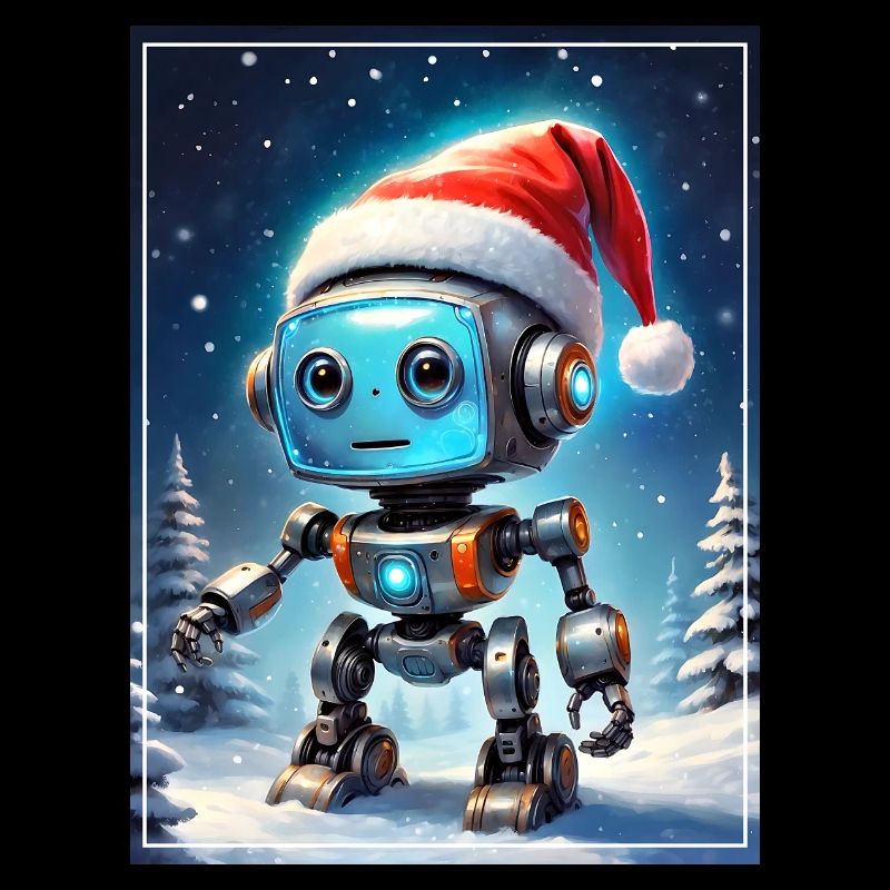 Winter Landscape Robot 1.9