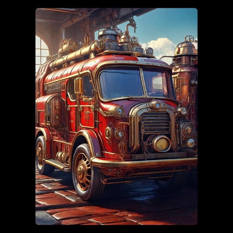 Camion de pompiers steampunk 1.21