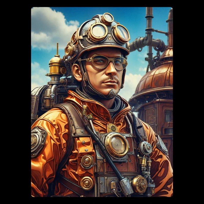 Steampunk Firefighter Man 1.9