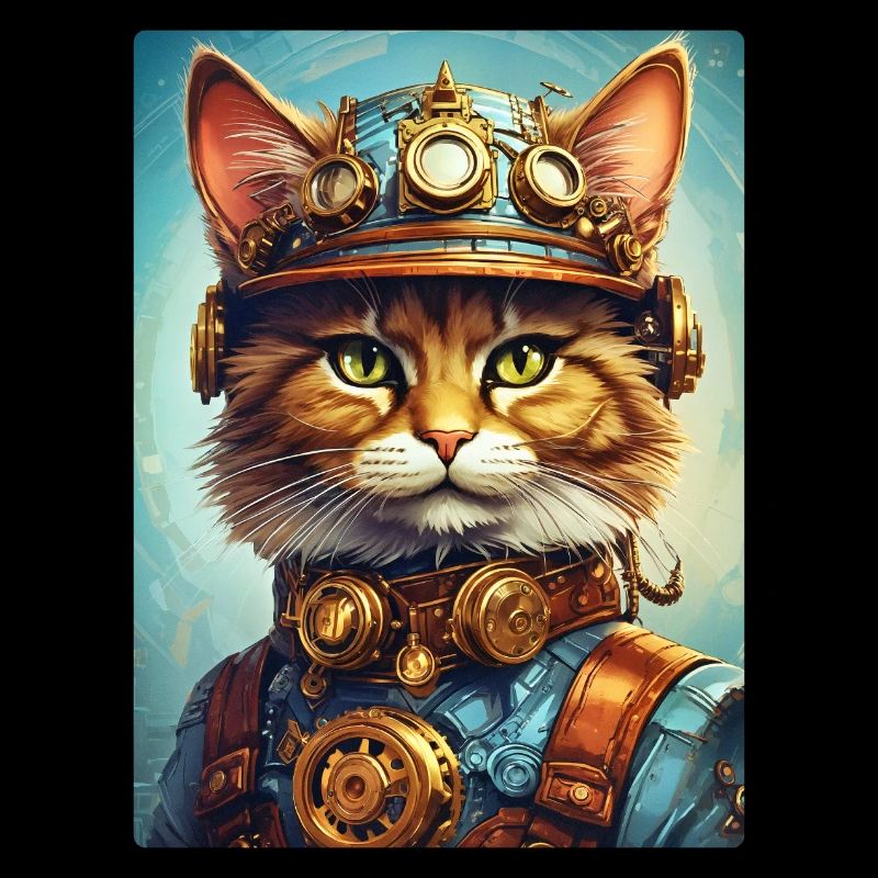 Steampunk Katze 1.15
