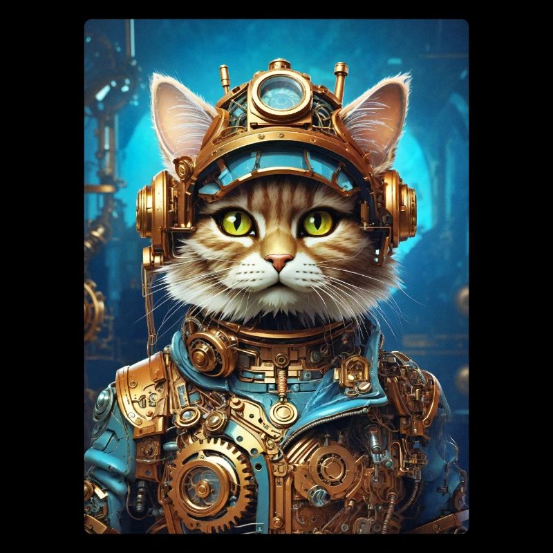 Steampunk Katze 1.9