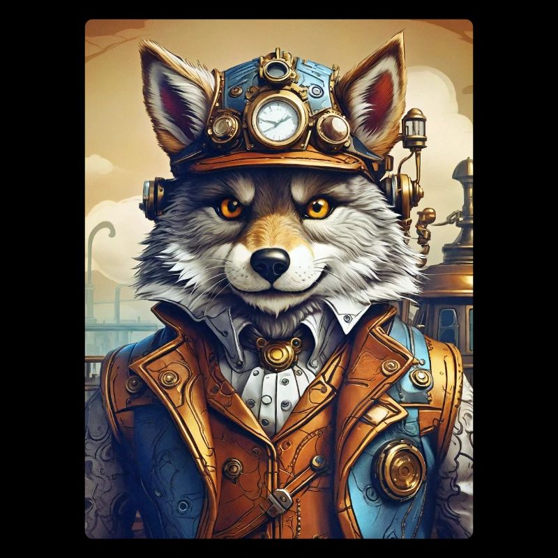 Steampunk Wolf 1.22