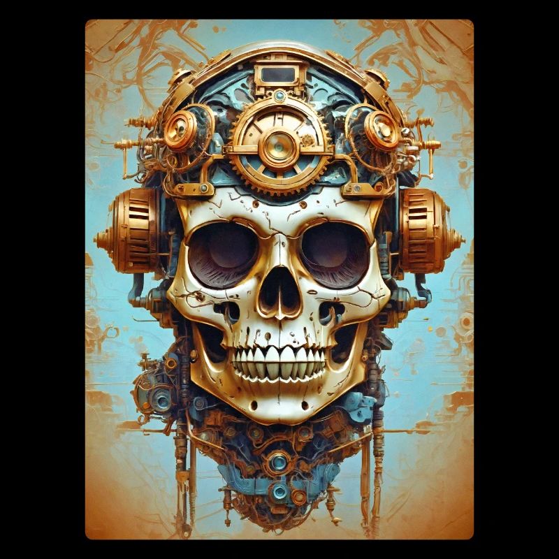 Steampunk Skull 1.6