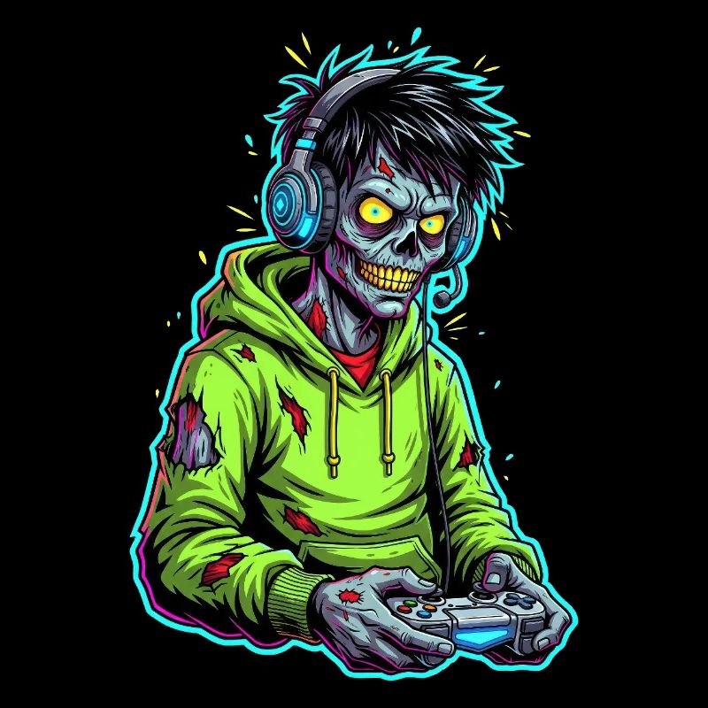 Zombie Gamer – Brain needs a break!