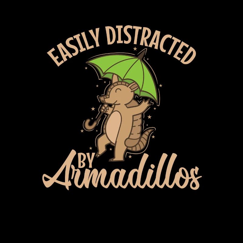 Easily Distracted by Armadillos Säugetier