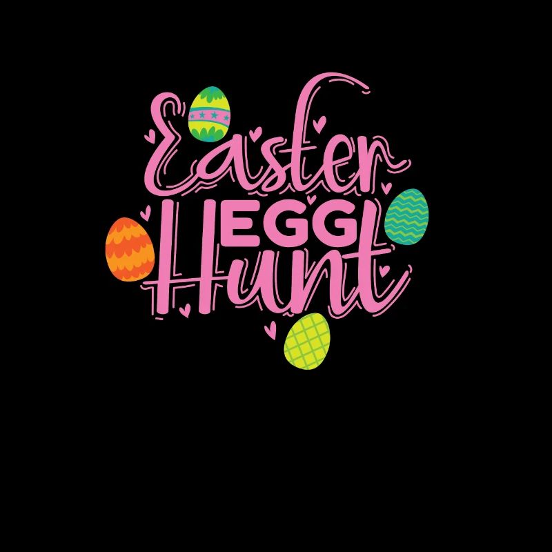 Chasse aux oeufs de Pâques lapin de Pâques printemps