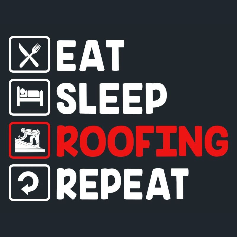 Dachdecker Handwerker Beruf Spruch