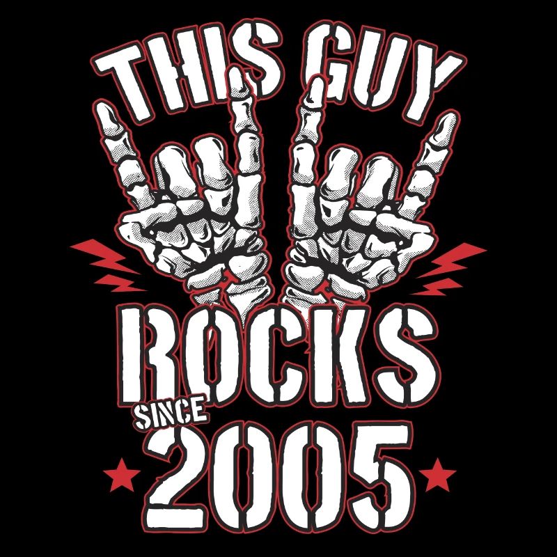 This guy has been rocking since 2005 vintage birthday