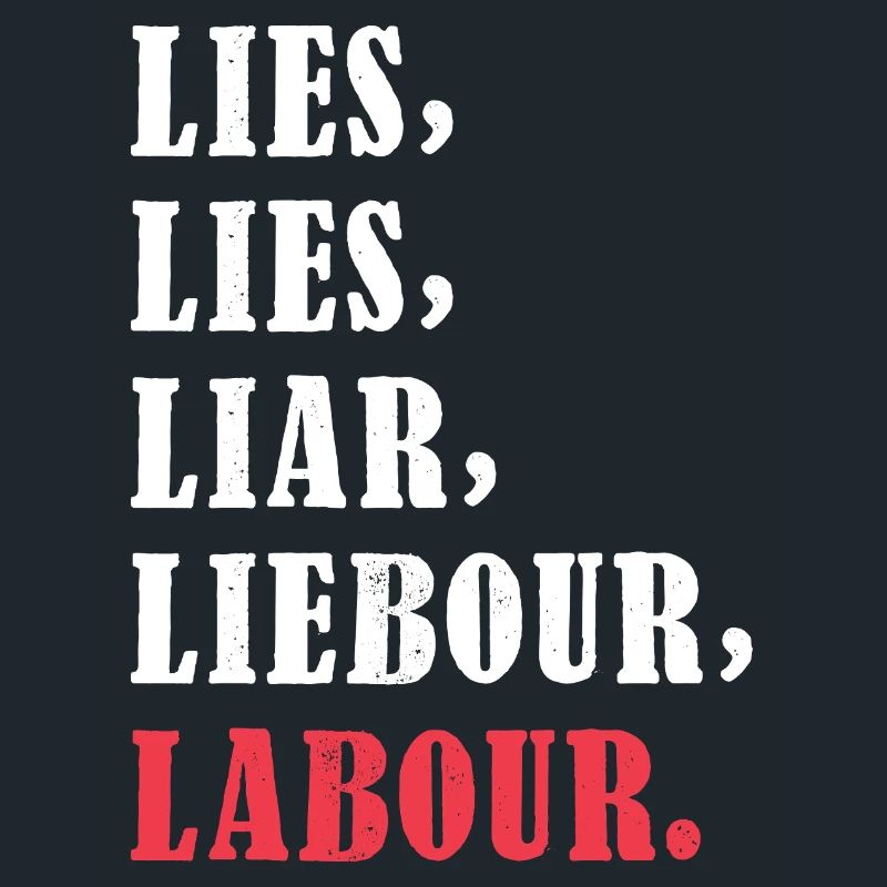 Conception typographique de slogan anti-ouvrier audacieuse