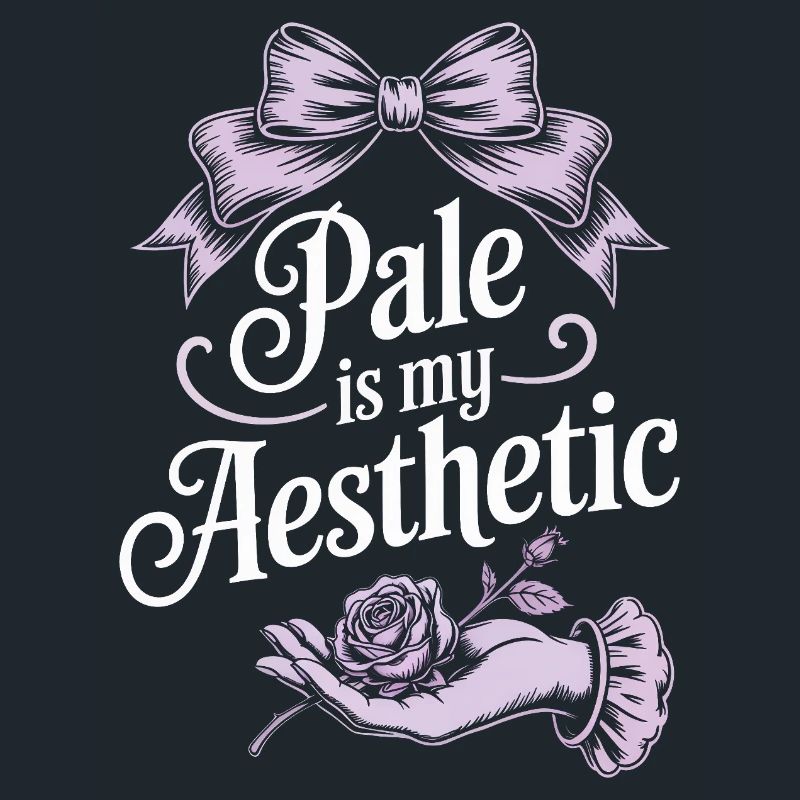 Pale Aesthetic Script with Bow