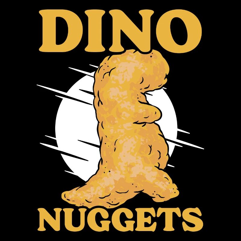 Pépite de poulet Dino de restauration rapide