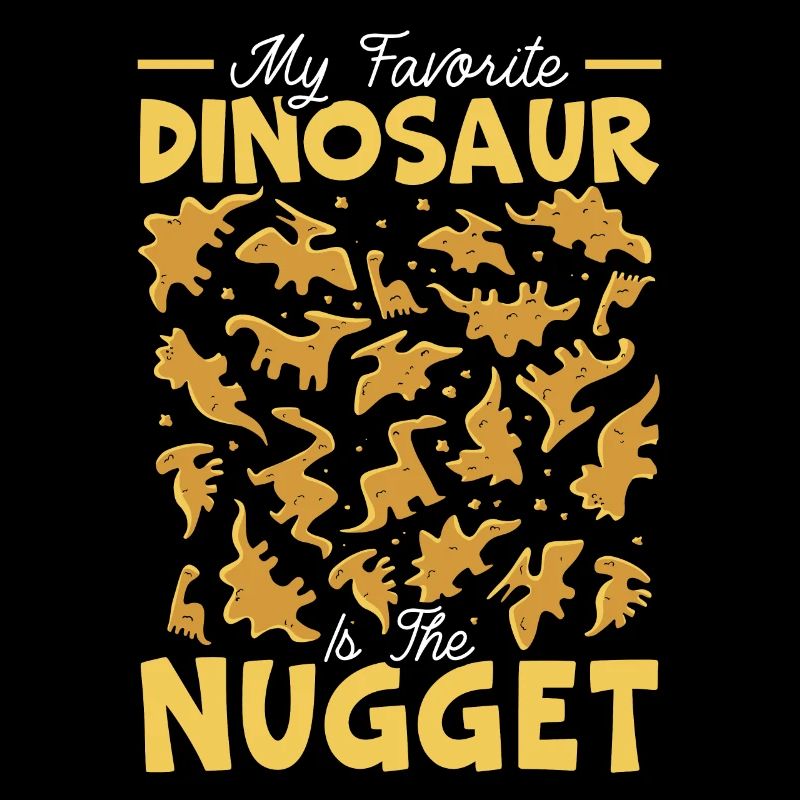 Pépite de poulet Dino de restauration rapide