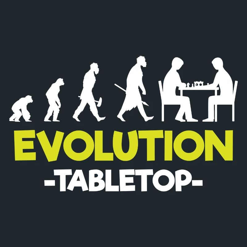 Tabletop Dice Game Figure