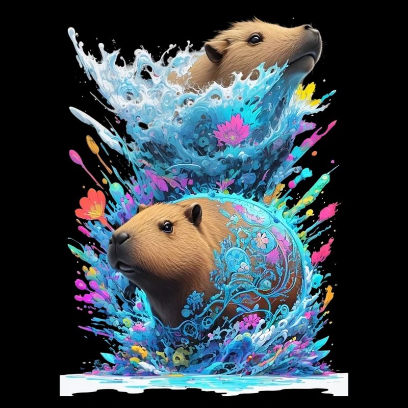 Deux Capybaras