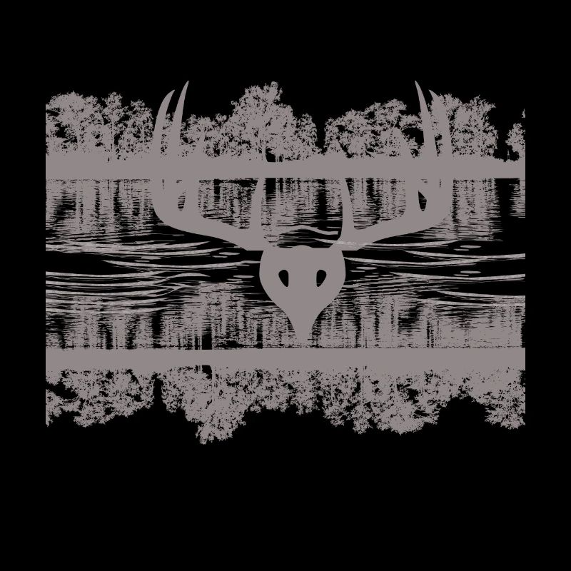 Wildlife Reflections Silhouette Design