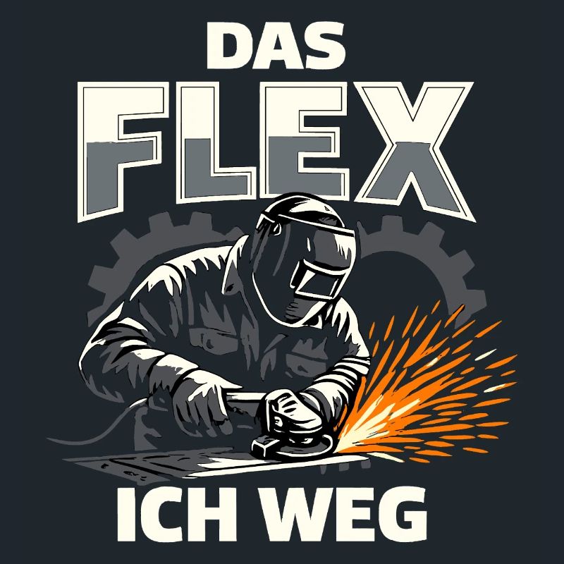 Schweißer Flex Schleifer Lustig Geschenk