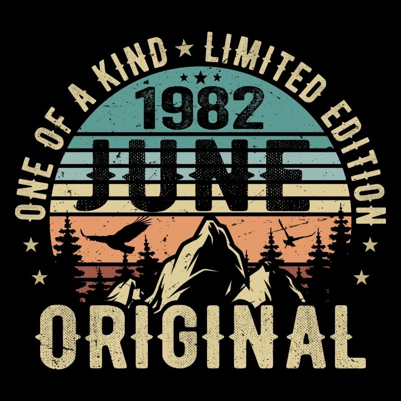 Legendär Seit Juni 1982 Geburtstag Geschenk 1982