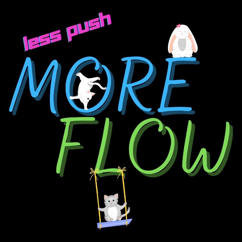 Less Push More Flow
