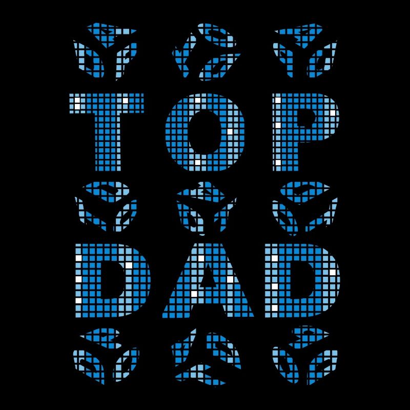 TOP DAD blue-white