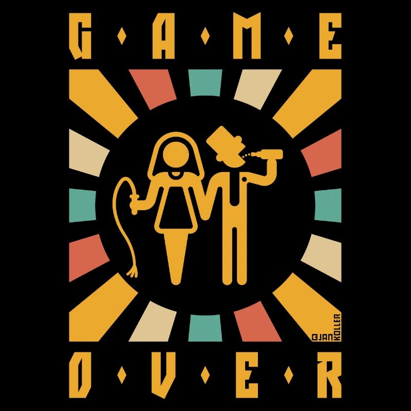 Game Over (Peitsche / Bier / JGA / Strahlen / 4C)