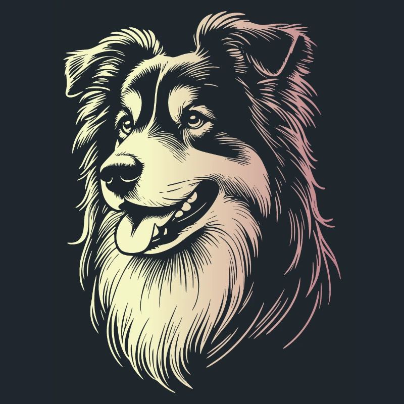 Australian Shepherd Traits 2 Gradient