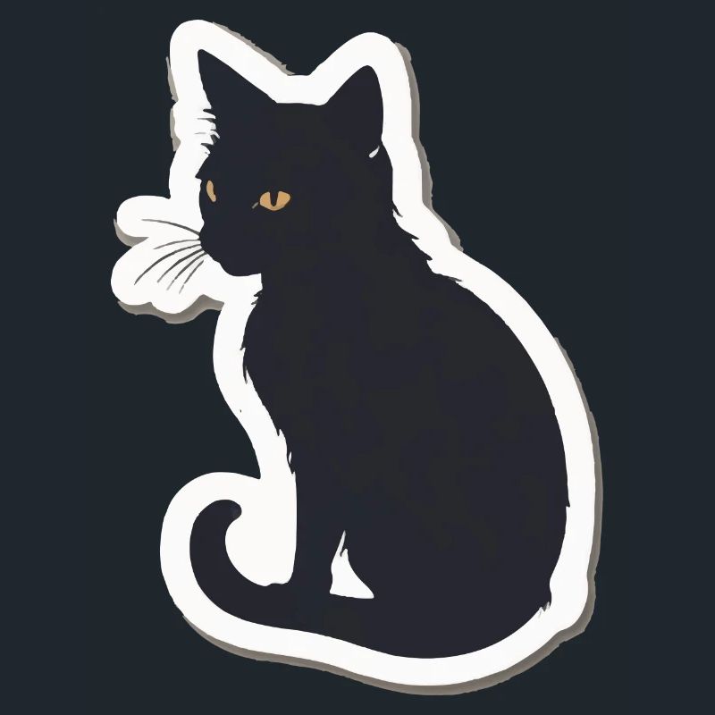 Silhouette de chat