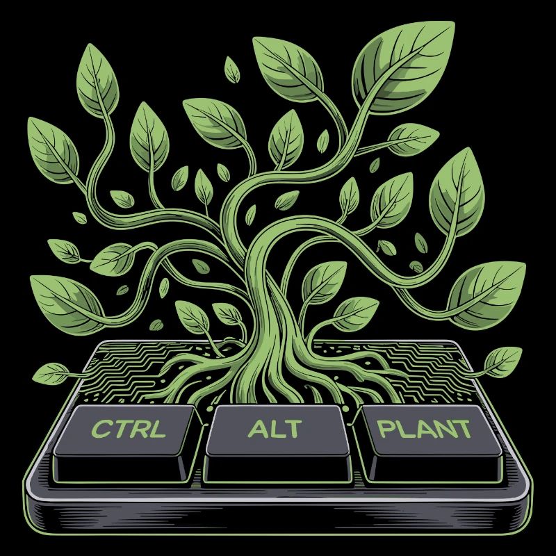 ctrl alt plant Garten Design