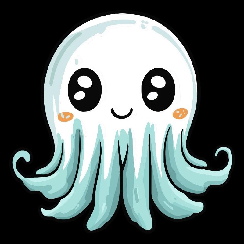 Qualle Halloween Comic Geist