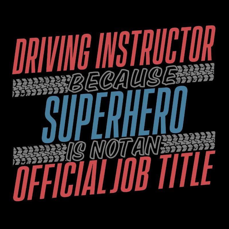 Driving Instructor Superhero Driving School