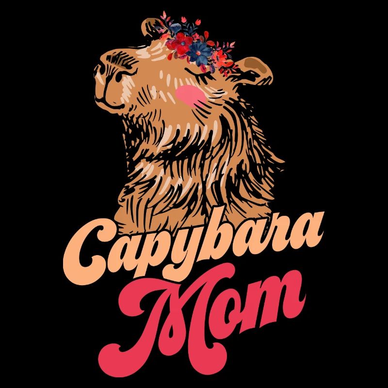 Capybara Mom Capibara Owner Rodent Mammal