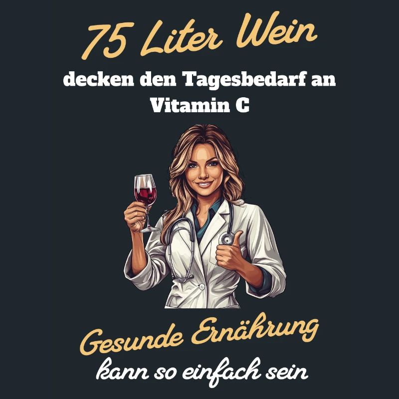 75 Liter Wein - Gesunde Ernährung so einfach