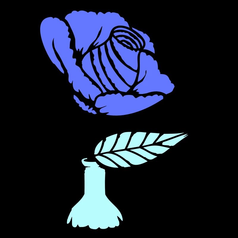 Beautiful Rose Vase Blossom Leaf Roses Romantic