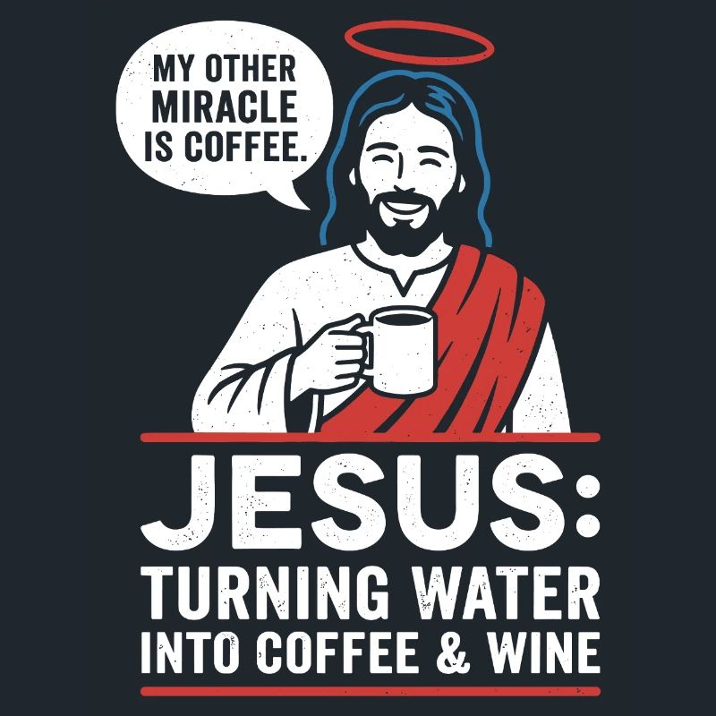 Graphique du miracle du café Jésus