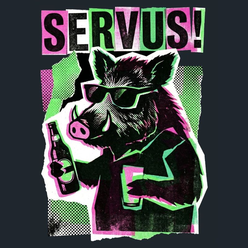 Servus Wildschwein Bier