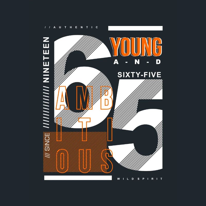 Young sixty five ambisious