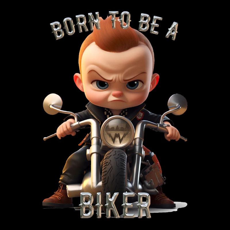 Né pour être un motard