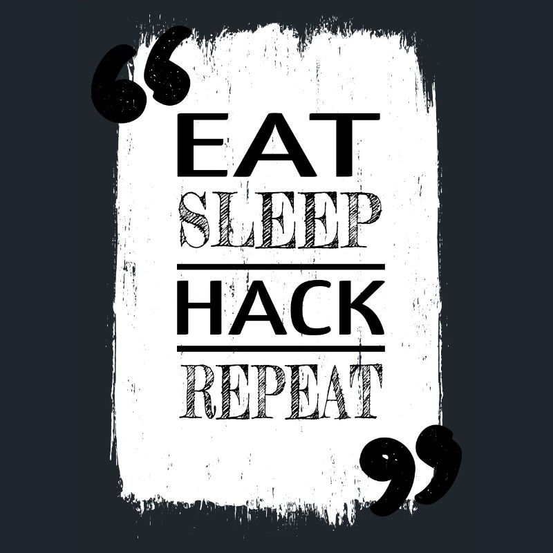 Idée cadeau Analyste Citation Heureuse Hacker Fingers