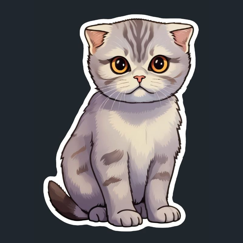 Scottish Fold Katze süß