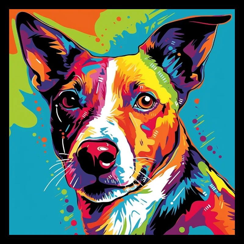Jack Russell Terrier Pop Art