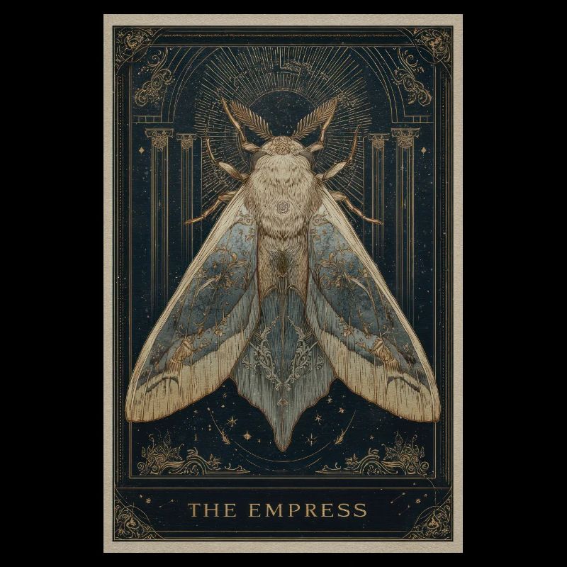 The Empress Tarot Moth