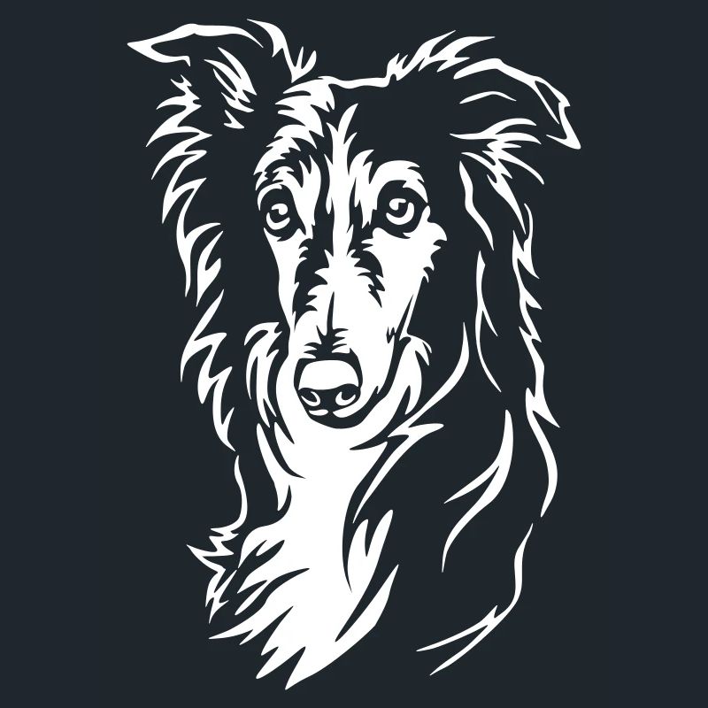Silken Windhound Head "Black Edition"