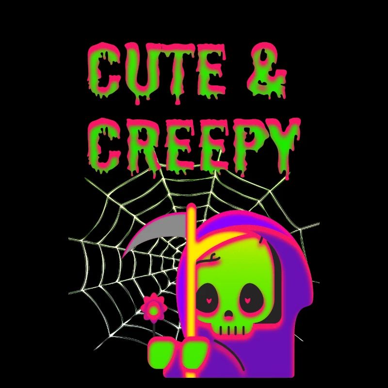 Drôle et mignon Halloween Design / Tshirt