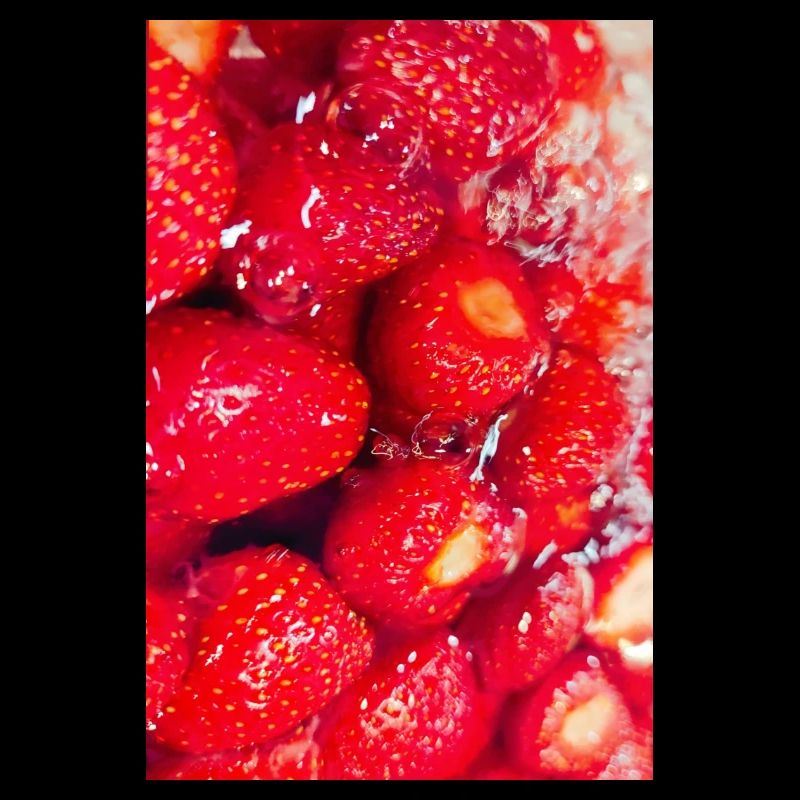 Fresh Strawberries Strawberry Poster
