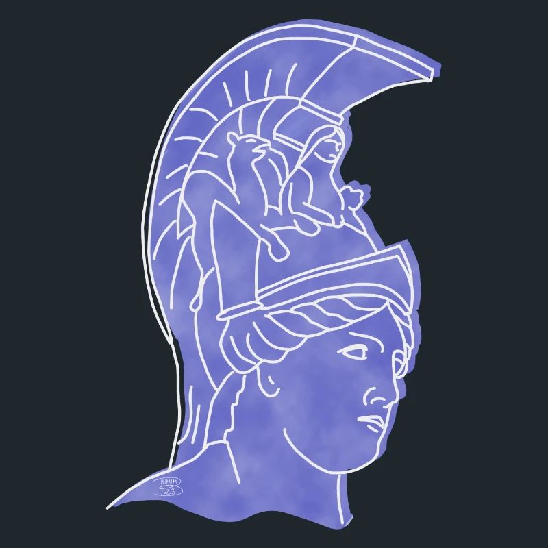 « Athena », design de ligne boho, série « Grèce »