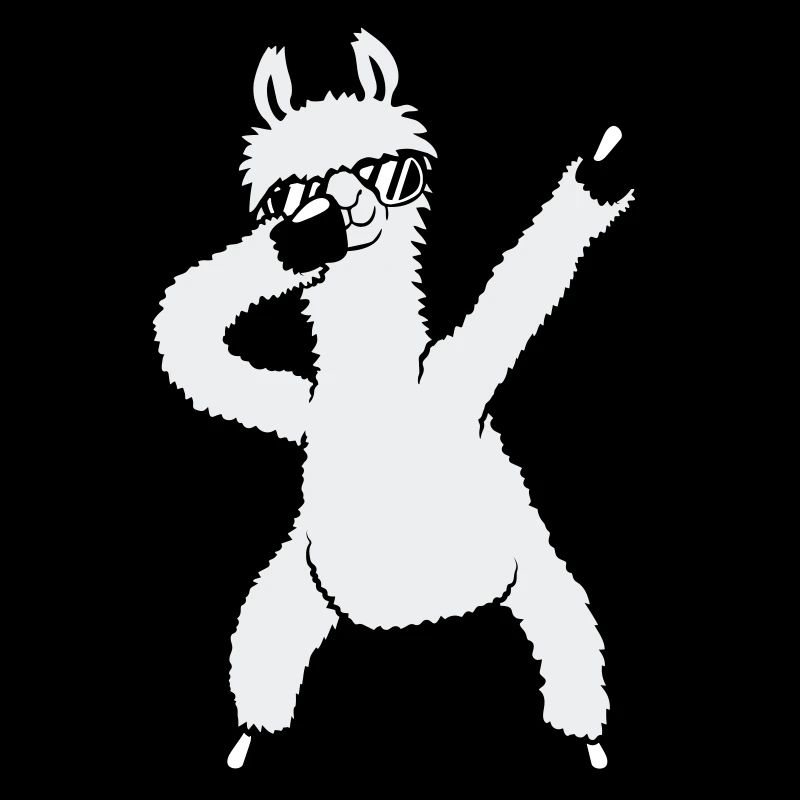 Drôle de Dabbing Dab Dance Llama Cool Lunettes de soleil