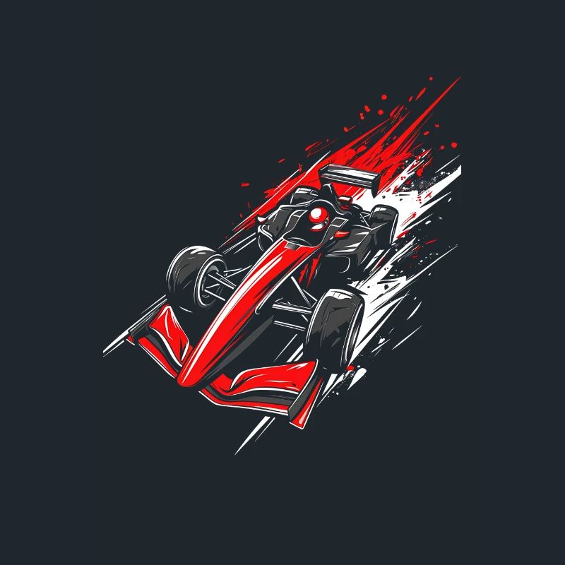 Formula Racing Car | High-Speed Racing artwork