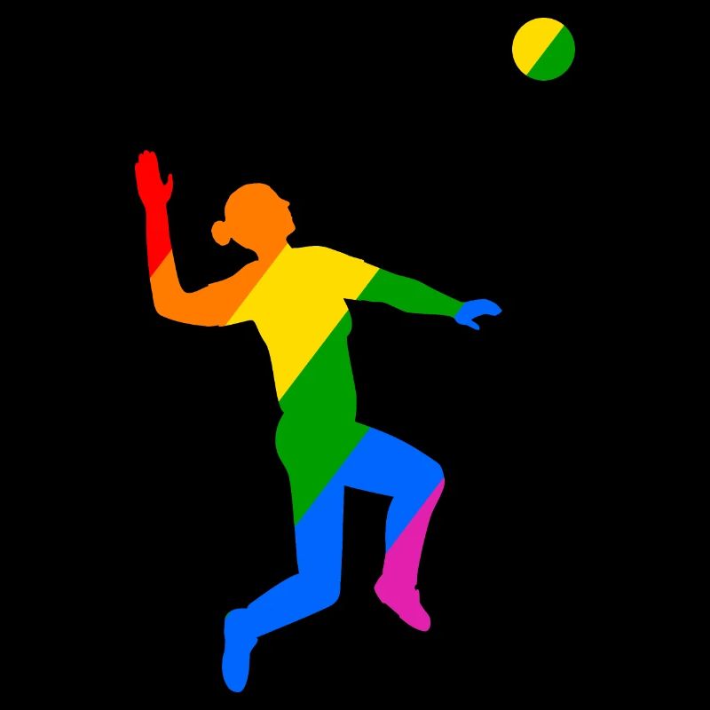 Saut arc-en-ciel au volleyball