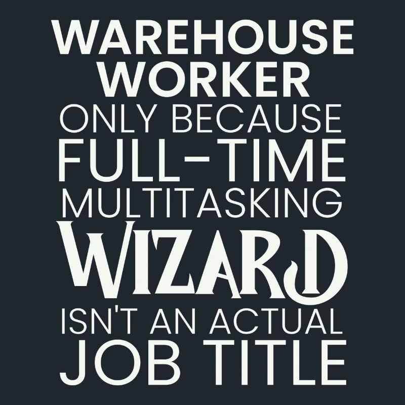 Warehouse Worker multitasking Wizard