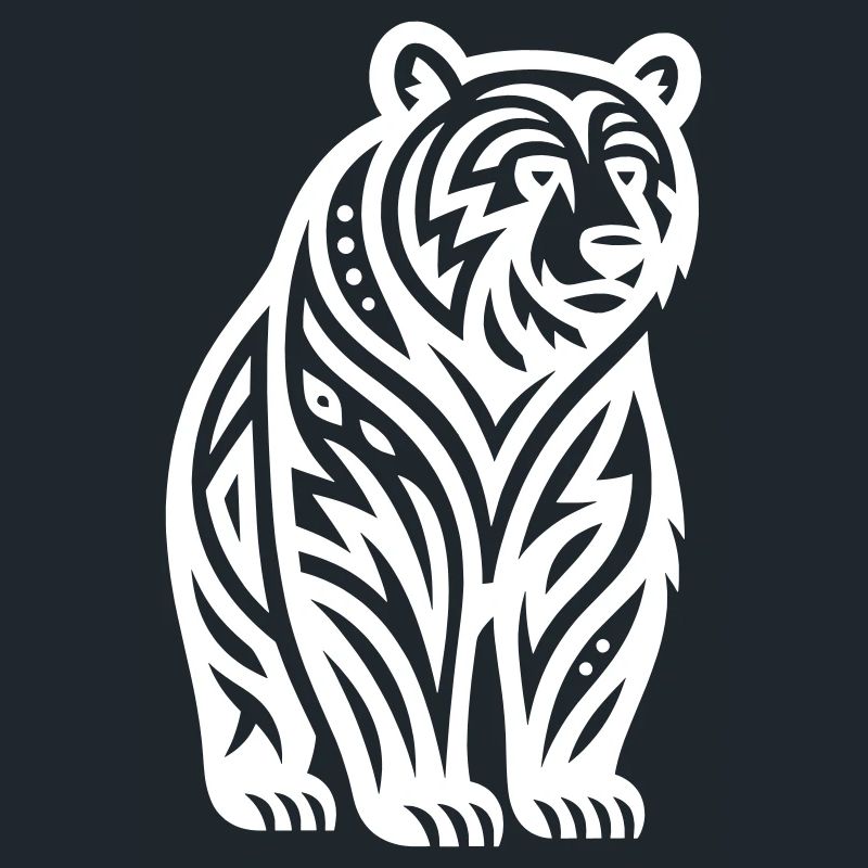 Just a White Bear #2 / JustN-imal