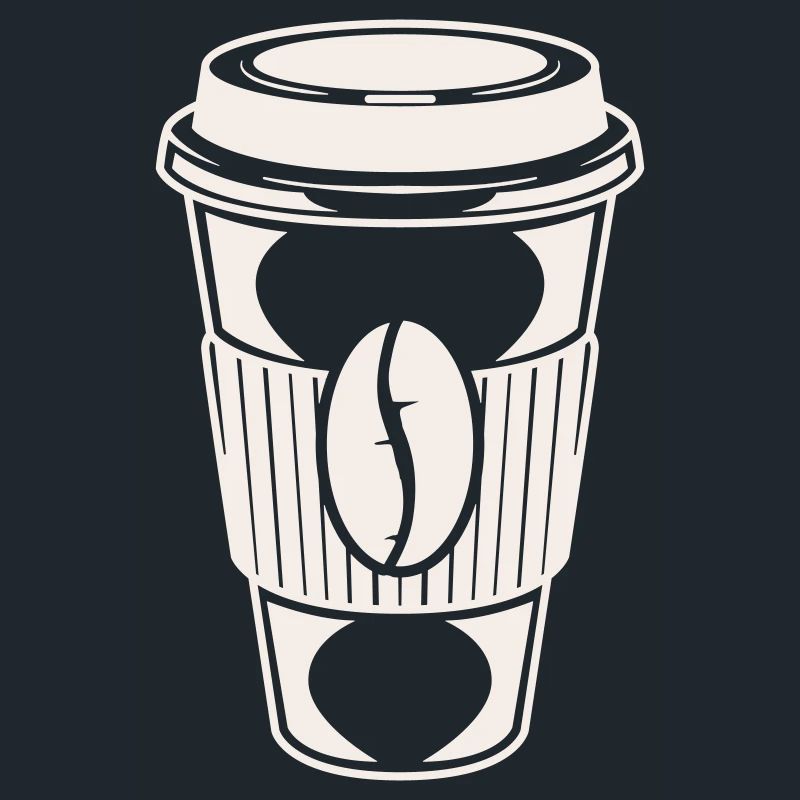 Coffee To-Go Coffee Mug Illustration
